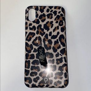 Coque Loopy Case Pour IPhone XS Max – Motif Léopard (occasion, Multicolore)
